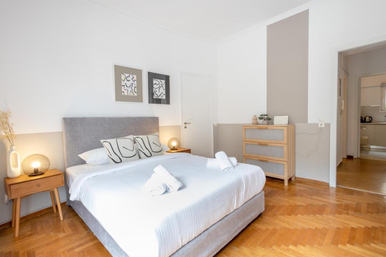 Spacious High-Ceiling 2-Bedroom By Acropolis Museum 雅典 外观 照片