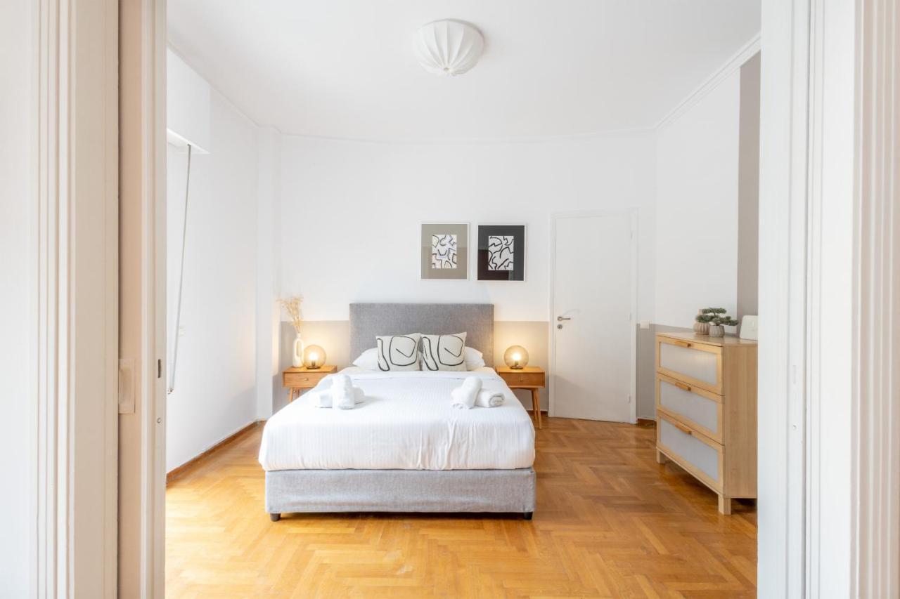 Spacious High-Ceiling 2-Bedroom By Acropolis Museum 雅典 外观 照片